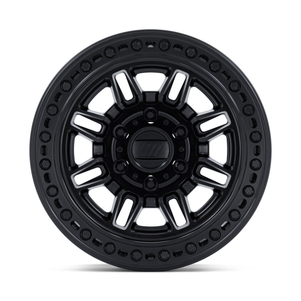Pro Comp PA208 Wheel, 17X9 with 8×165.1 Bolt Pattern – BLACKOUT – PA208MX17908001 view 4